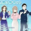 【立ち絵素材集】仕事_メディア_3体_差分有り [とんがりスタジオ]